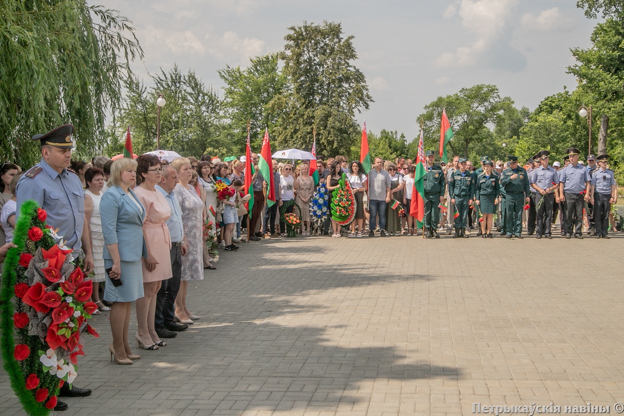 У Петрыкаве прайшоў мітынг-рэквіем