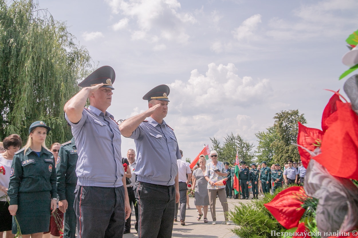 У Петрыкаве прайшоў мітынг-рэквіем