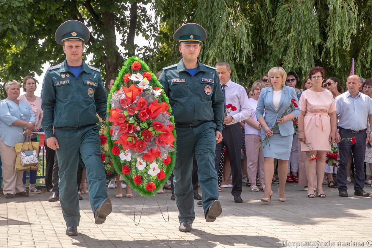 У Петрыкаве прайшоў мітынг-рэквіем