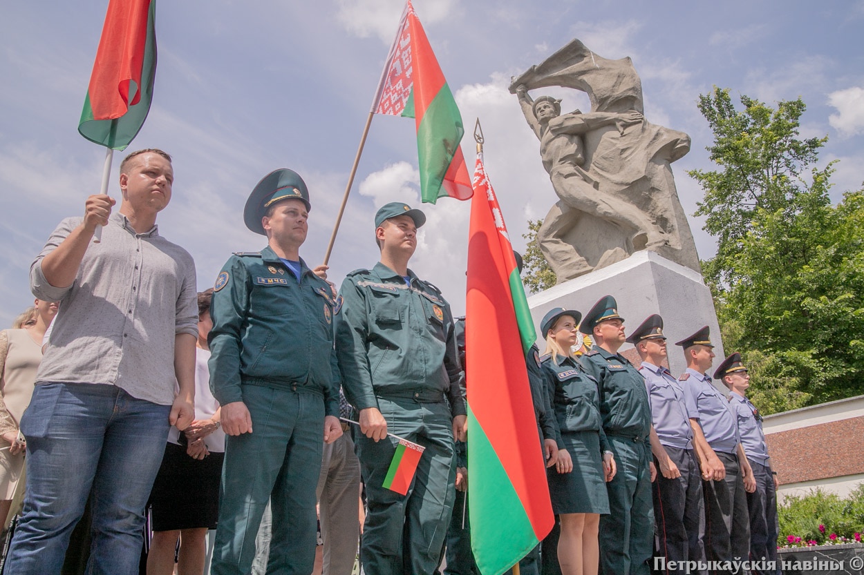 У Петрыкаве прайшоў мітынг-рэквіем