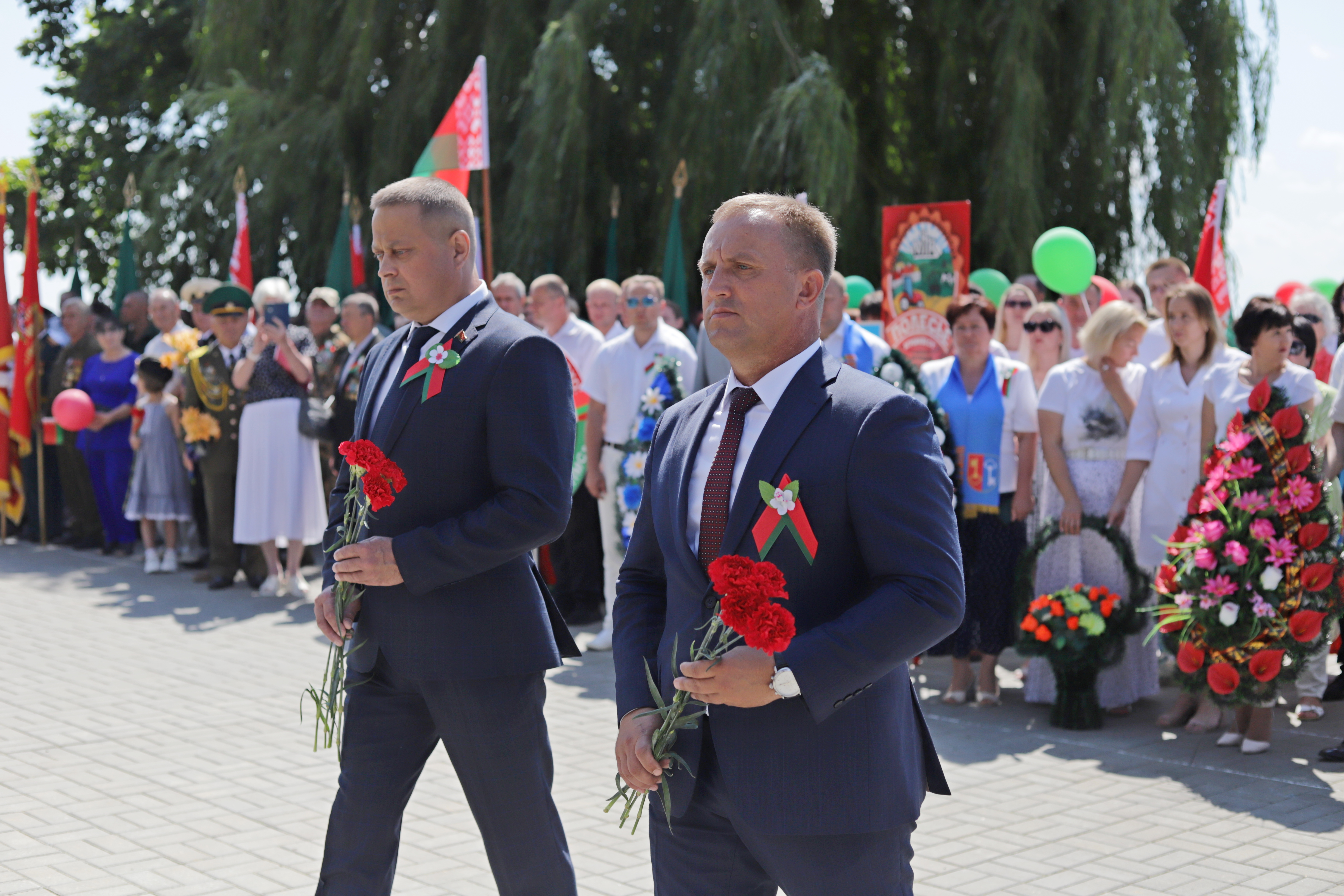 Мітынг, прысвечаны Дню Незалежнасці Рэспублікі Беларусь, прайшоў у Петрыкаве