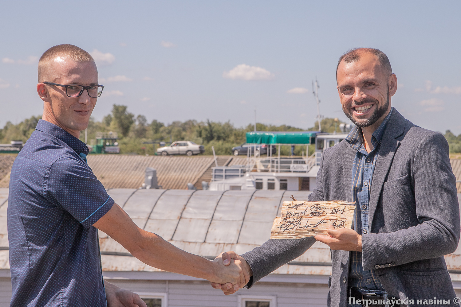 Зноў на Палессі ажывае ў дрэве даўніна