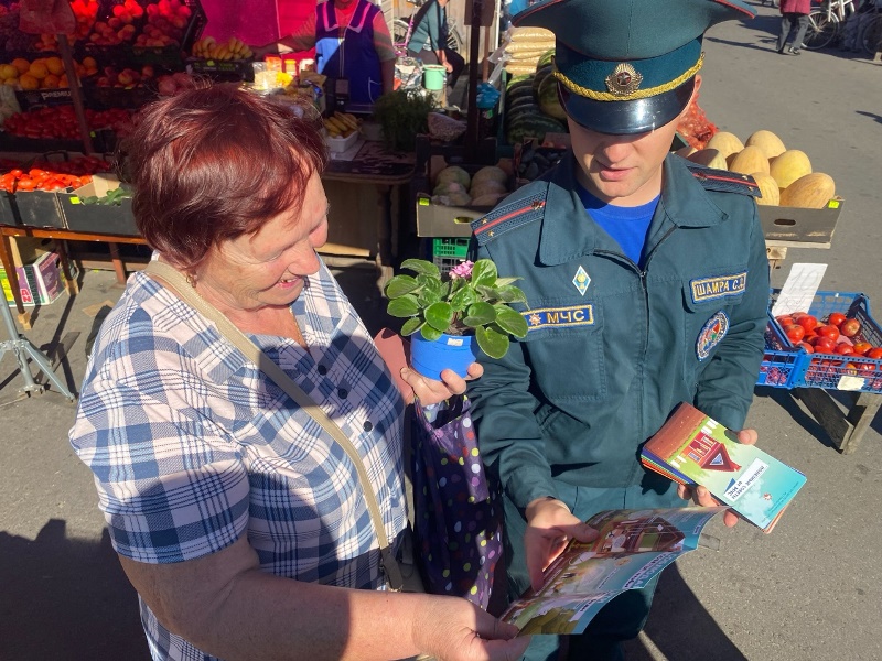 Предупреждение пожаров в природных экосистемах