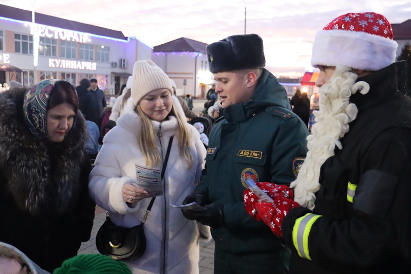 «Безопасный Новый год!» на Петриковщине