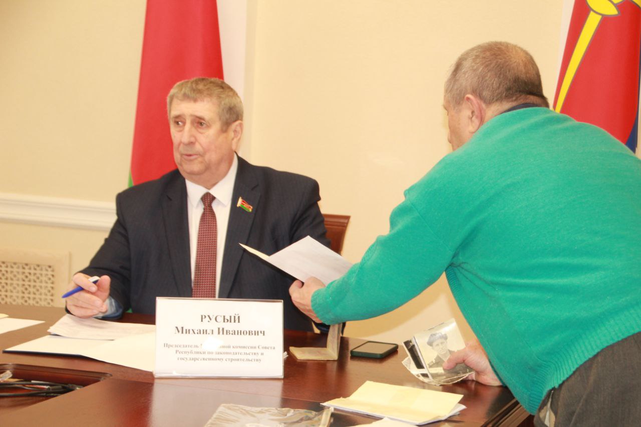 Прыём грамадзян і прадстаўнікоў юрыдычных асоб на базе раённага выканаўчага камітэта правёў Міхаіл Русы