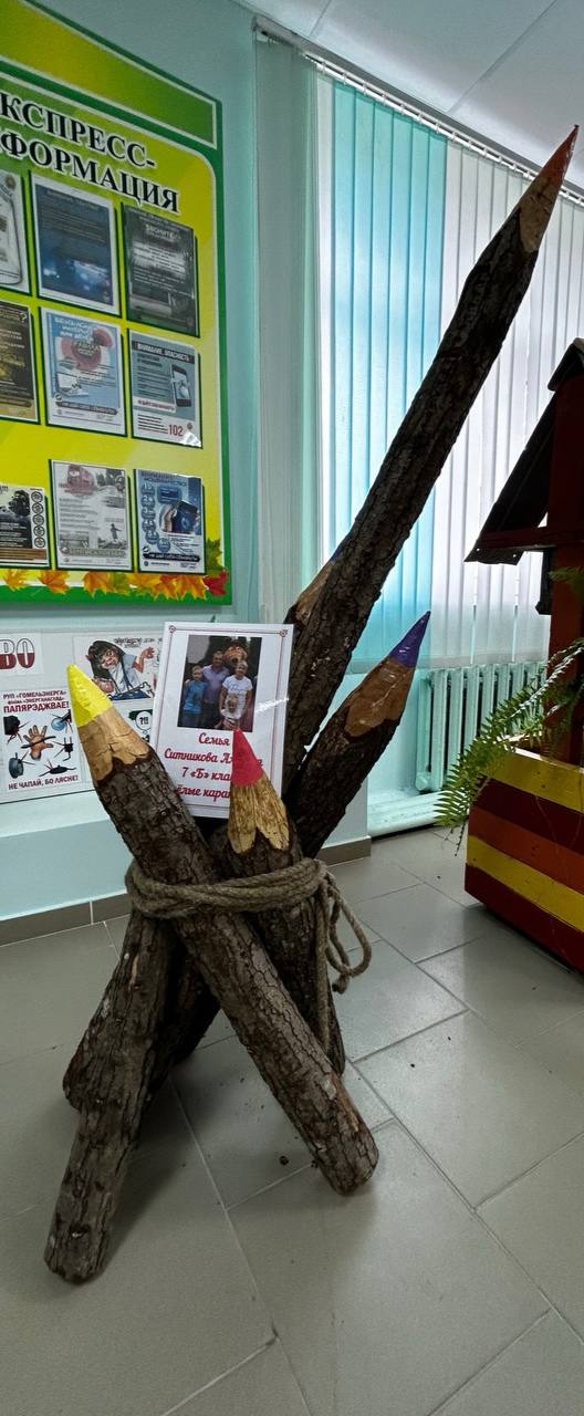 В рамках Недели семьи в ГУО «Копаткевичская средняя школа» прошел конкурс на лучший объект малых архитектурных форм