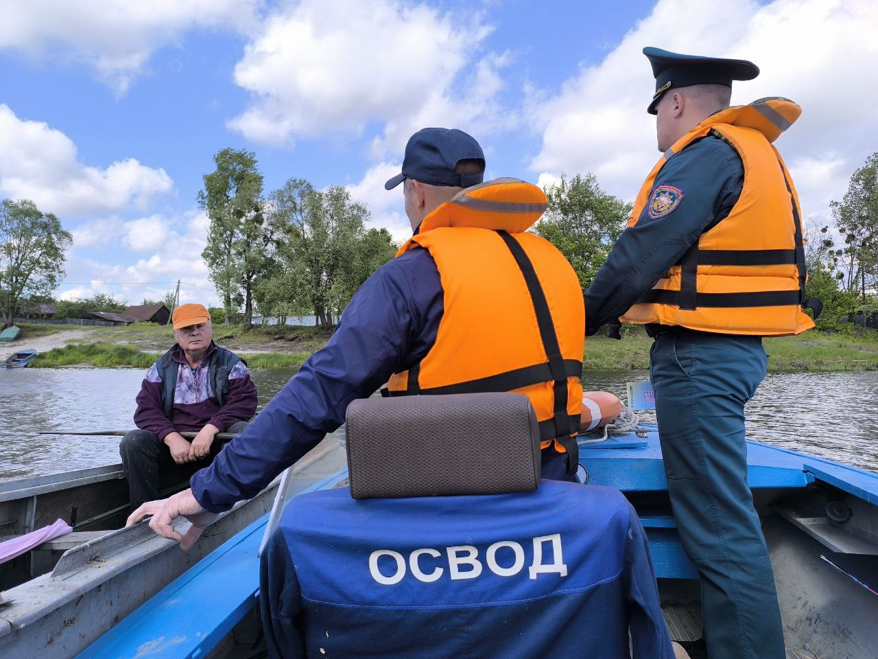 Водный дозор на Припяти