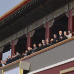 Лукашенко присутствовал на военном параде в Пекине