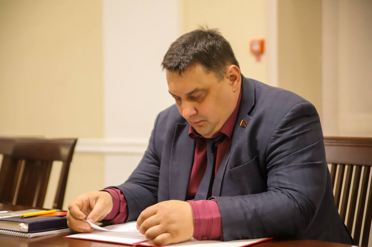 Святлана Сянько прыняла ўдзел у пасяджэнні прэзідыума Петрыкаўскага райсавета