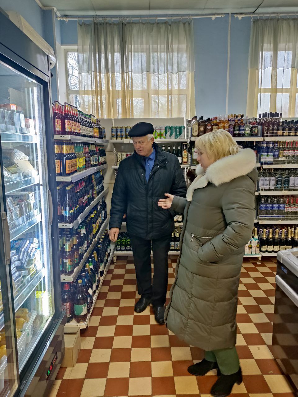 Святлана Сянько наведала магазін "Багатыр"