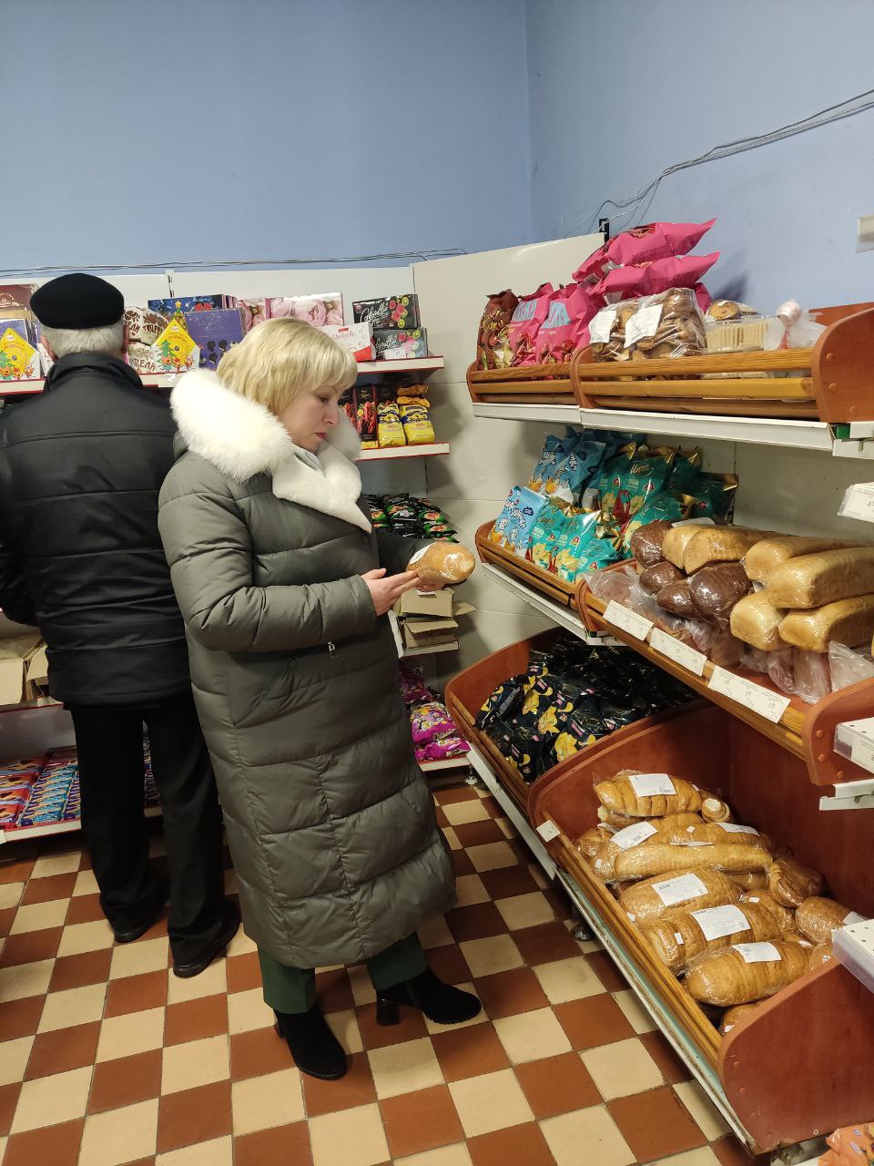 Святлана Сянько наведала магазін "Багатыр"