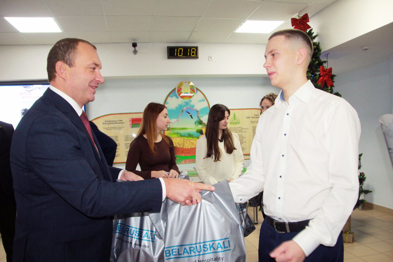 Эстафета агню БНТУ ў Петрыкаўскім рудаўпраўленні: сувязь ведаў і прамысловасці