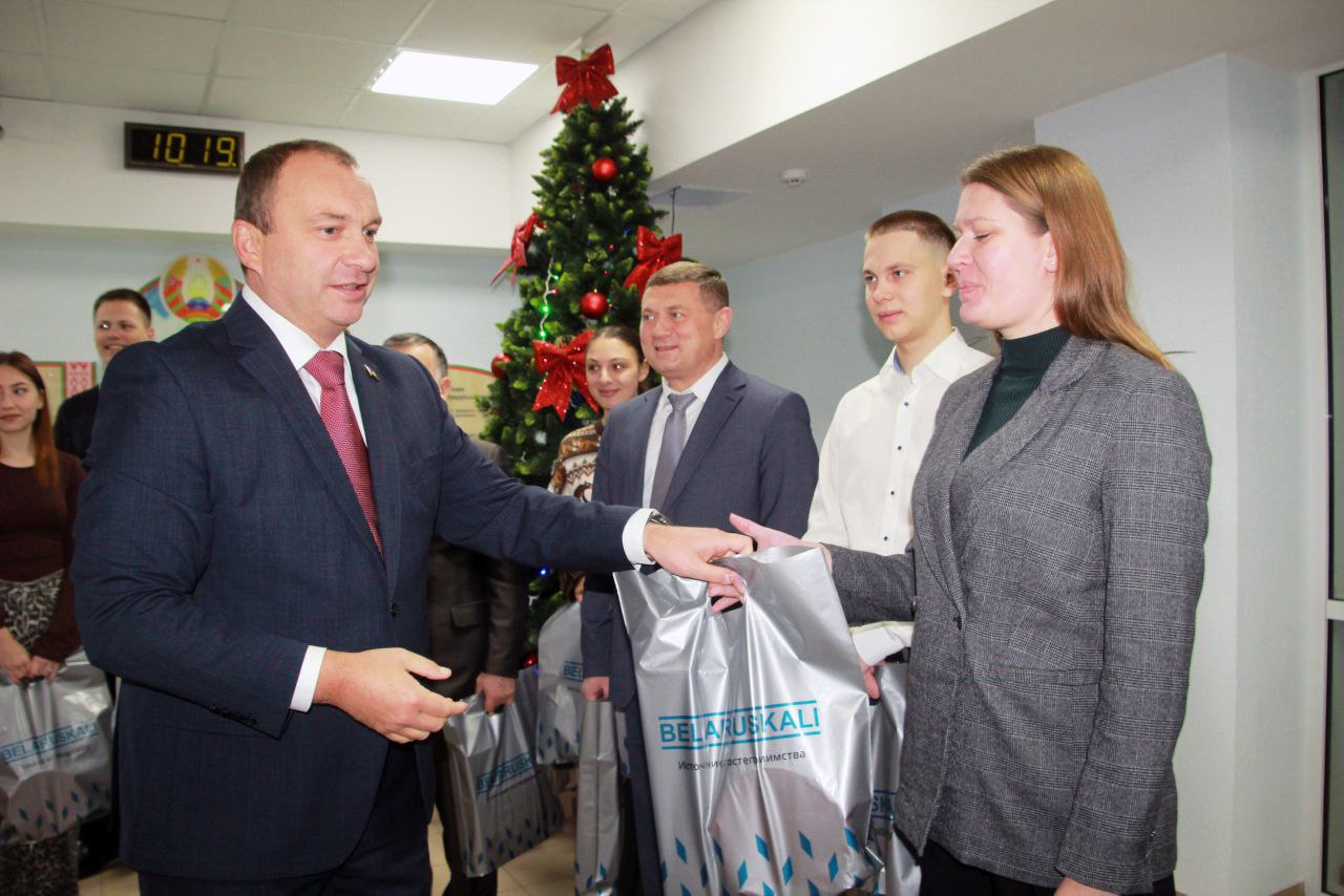 Эстафета агню БНТУ ў Петрыкаўскім рудаўпраўленні: сувязь ведаў і прамысловасці