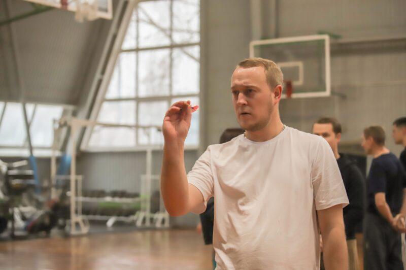 ФОТАФАКТ: У спартыўнай зале ДЮСШ прайшлі раённыя спаборніцтвы