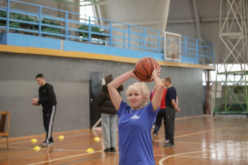 ФОТАФАКТ: У спартыўнай зале ДЮСШ прайшлі раённыя спаборніцтвы