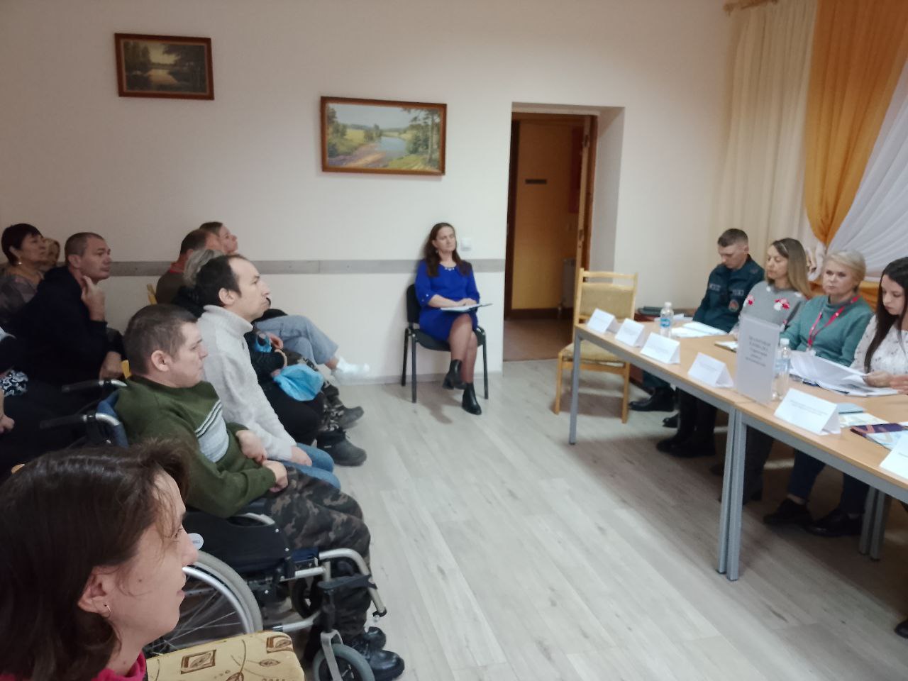 Дыялогавая пляцоўка “Тэрыторыя роўных магчымасцей” прайшла ў Петрыкаўскім ТЦСАН