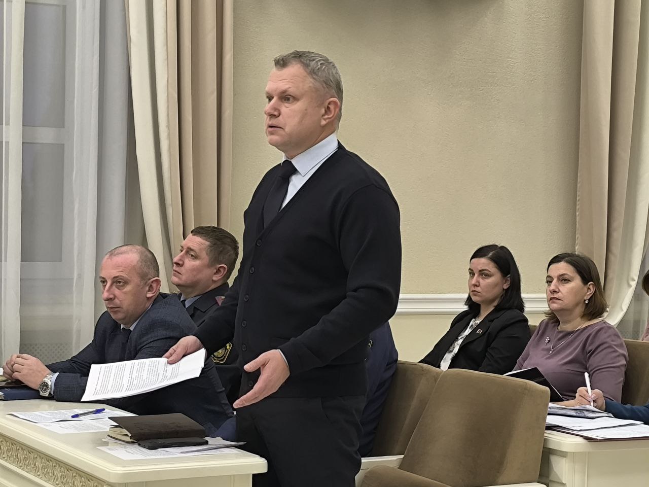 У раённым выканаўчым камітэце прайшло пасяджэнне камісіі па супрацьдзеянні карупцыі