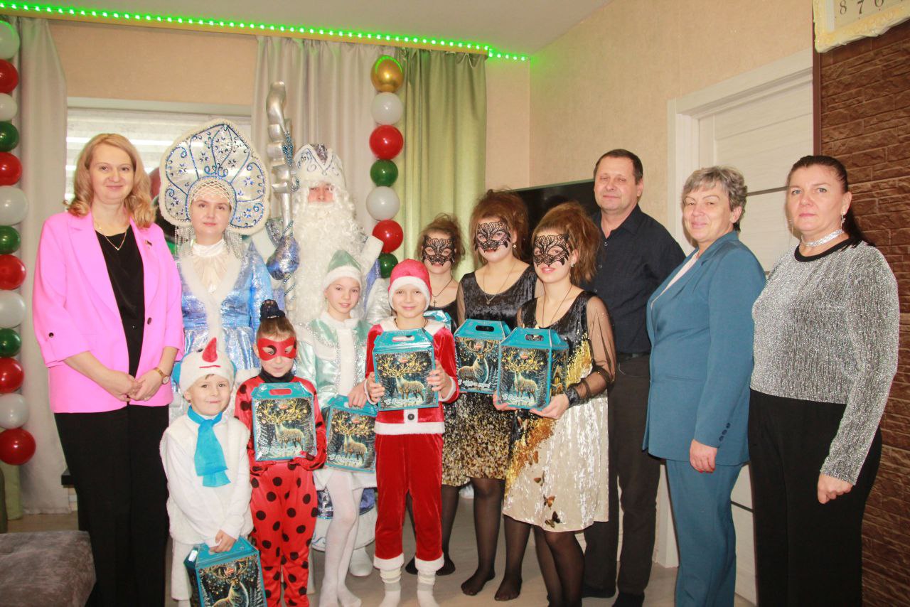 Акцыя "Нашы дзеці" ў доме сямейнага тыпу сям'і Зізюк