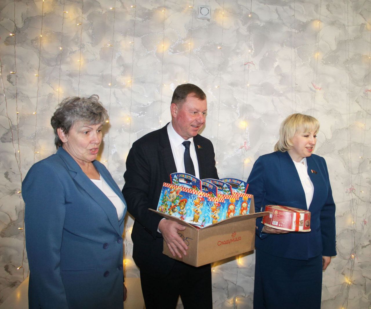 "Нашы дзеці": Цёплыя сустрэчы і шчырыя падарункі