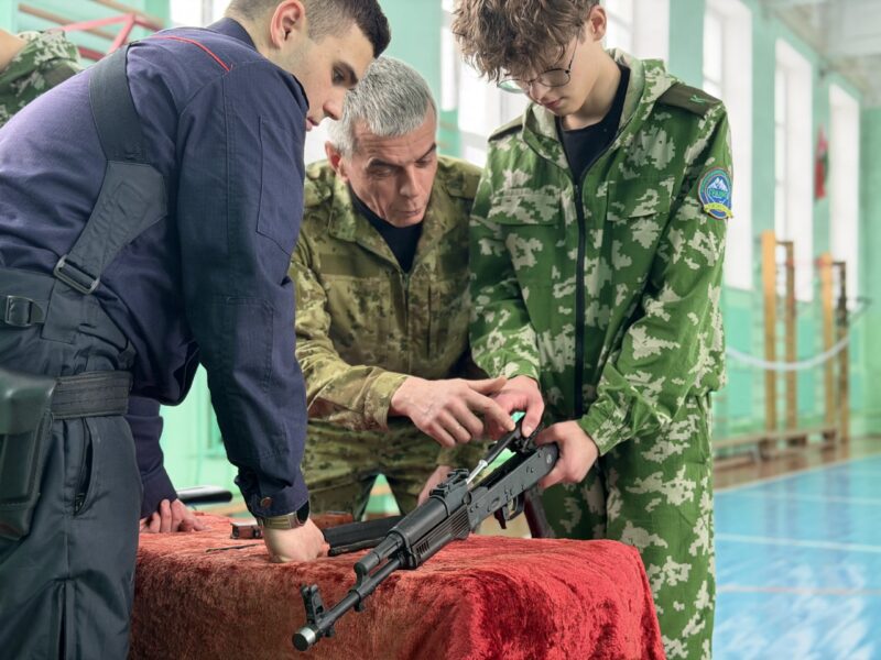 Занятие по строевой и огневой подготовке ВПК "ГРАНИТ"