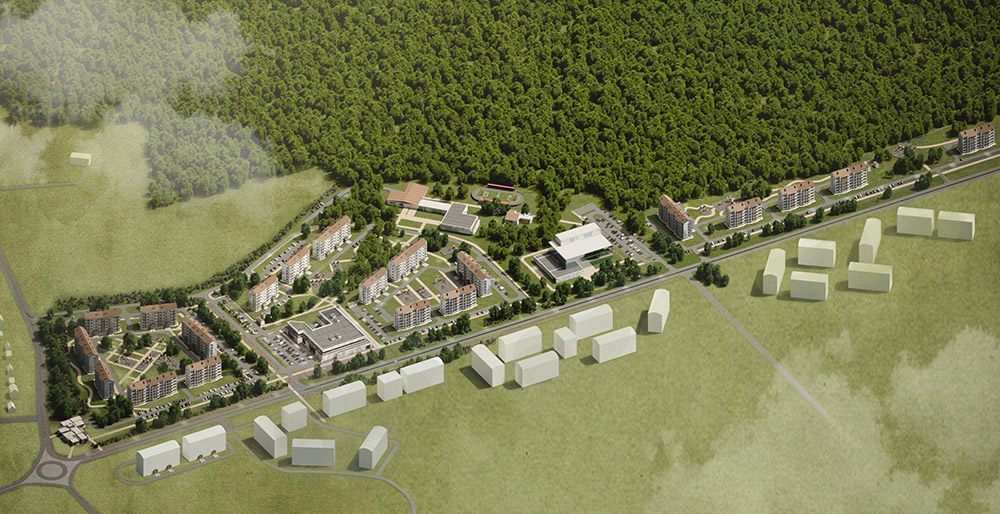 Горад будзе “расці”