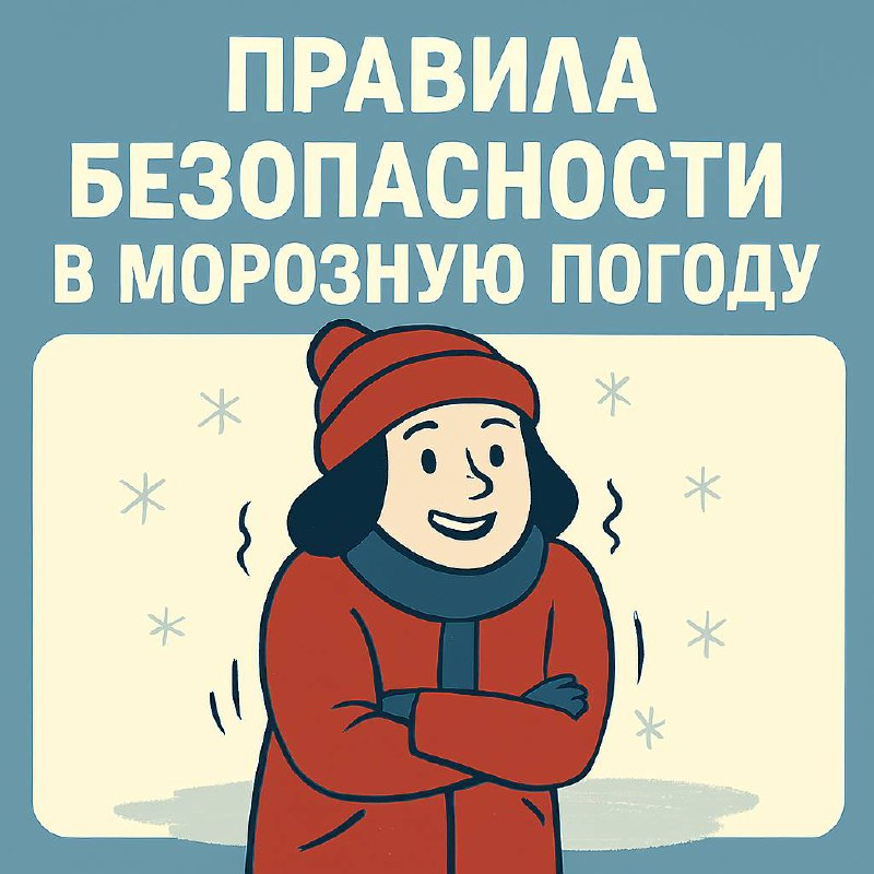 Правила безопасности в морозную погоду