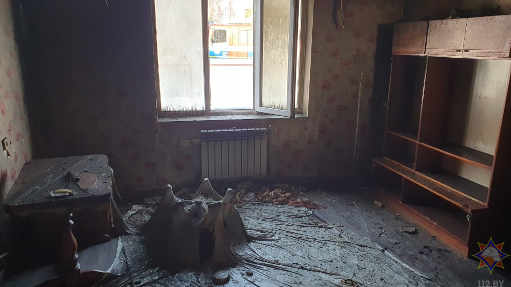 Пожар в доме в Брагинском районе: дети не пострадали