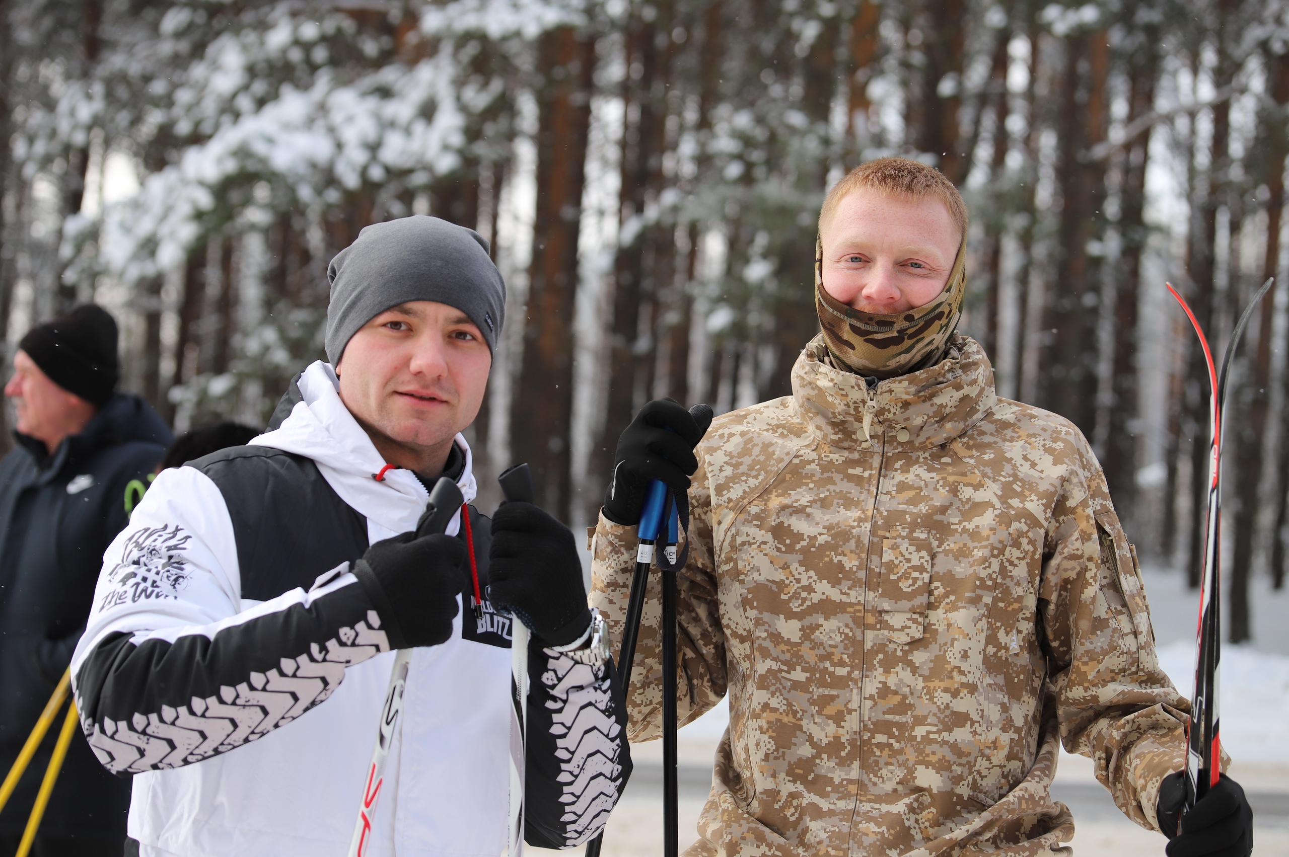 ФОТАРЭПАРТАЖ: лыжныя гонкі ў рамках XXII спартакіяды Петрыкаўскага раёна