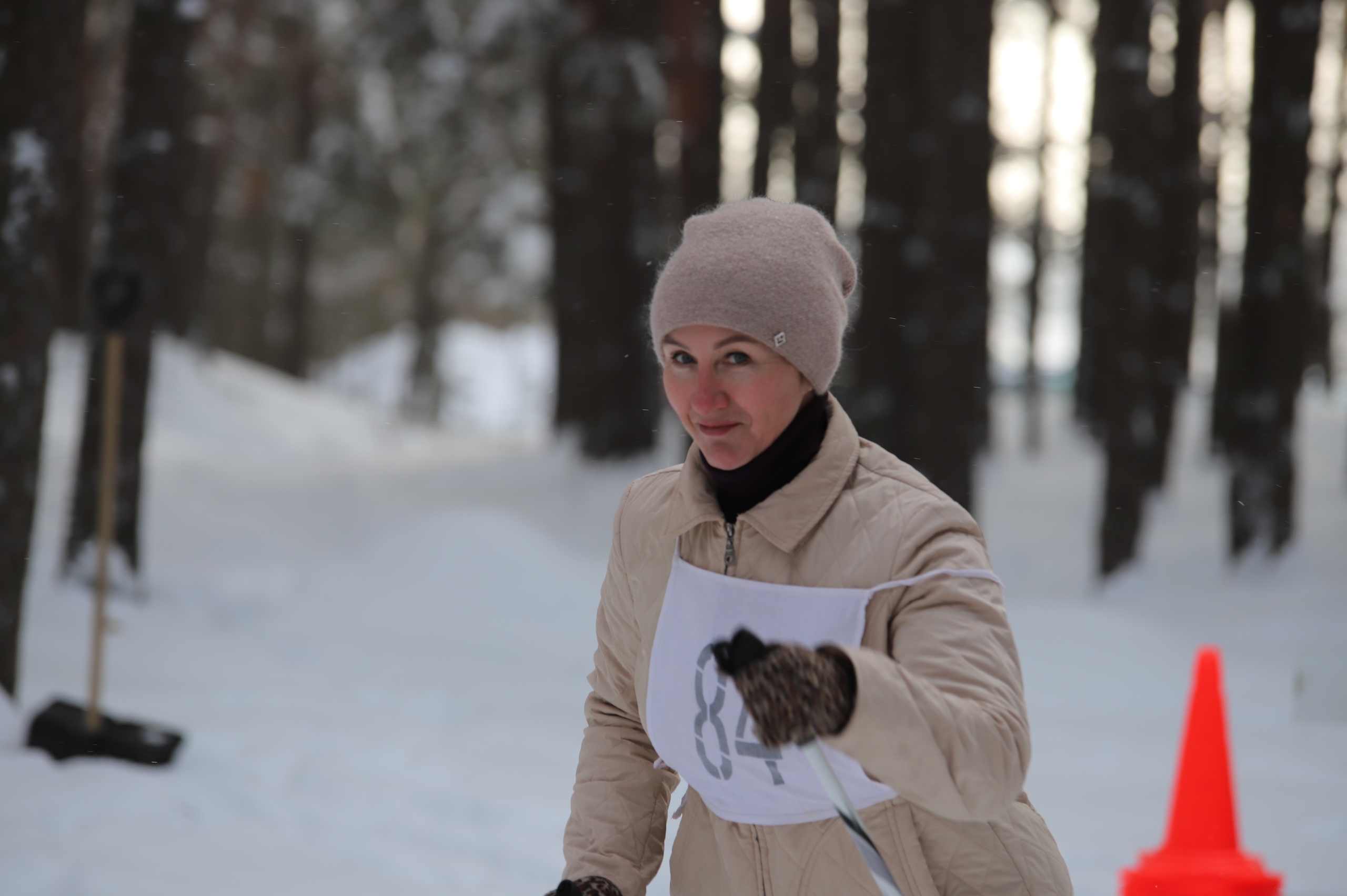 ФОТАРЭПАРТАЖ: лыжныя гонкі ў рамках XXII спартакіяды Петрыкаўскага раёна