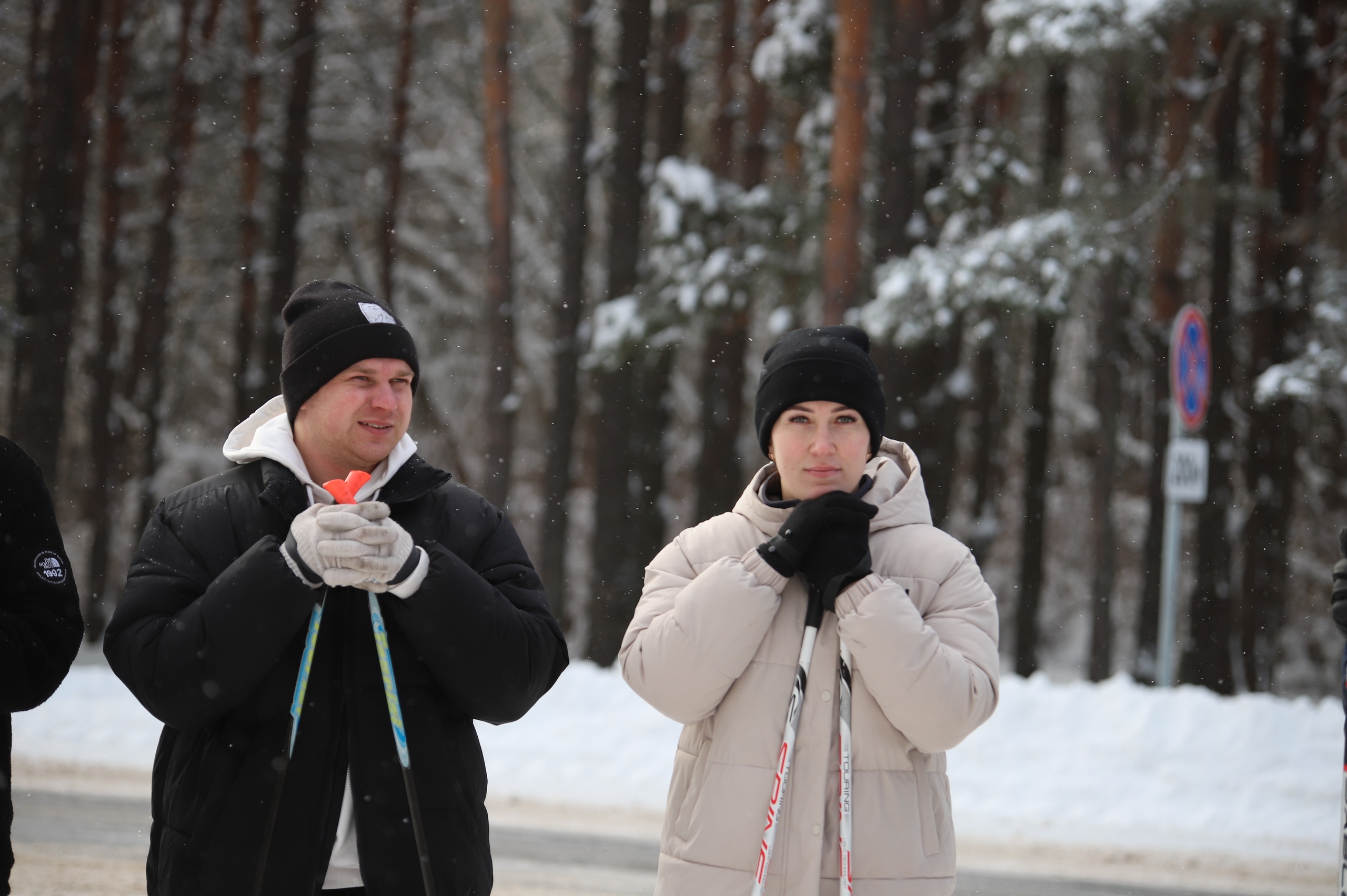 ФОТАРЭПАРТАЖ: лыжныя гонкі ў рамках XXII спартакіяды Петрыкаўскага раёна