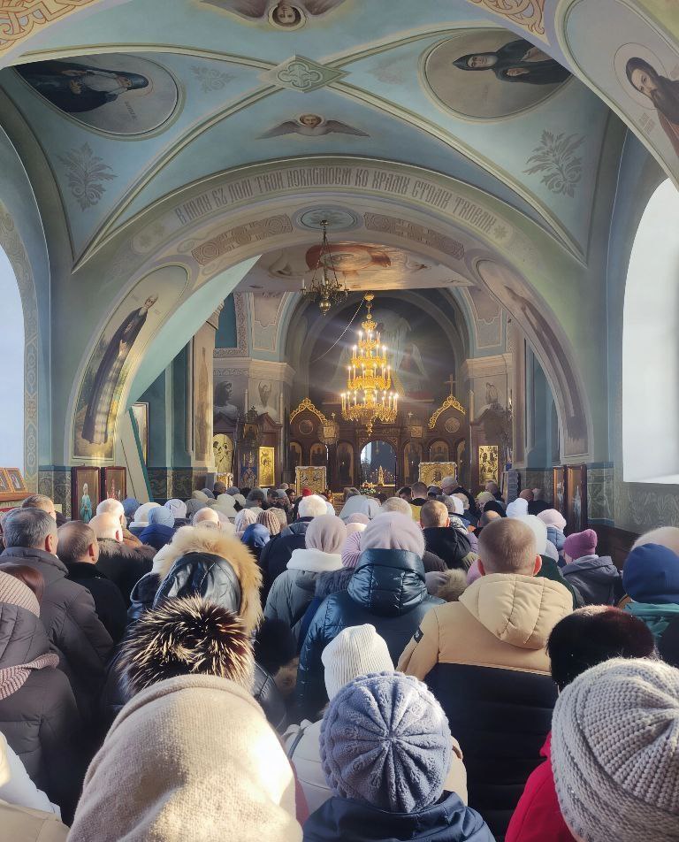 Хрышчэнне Гасподняе ў Храме Свяціцеля Мікалая