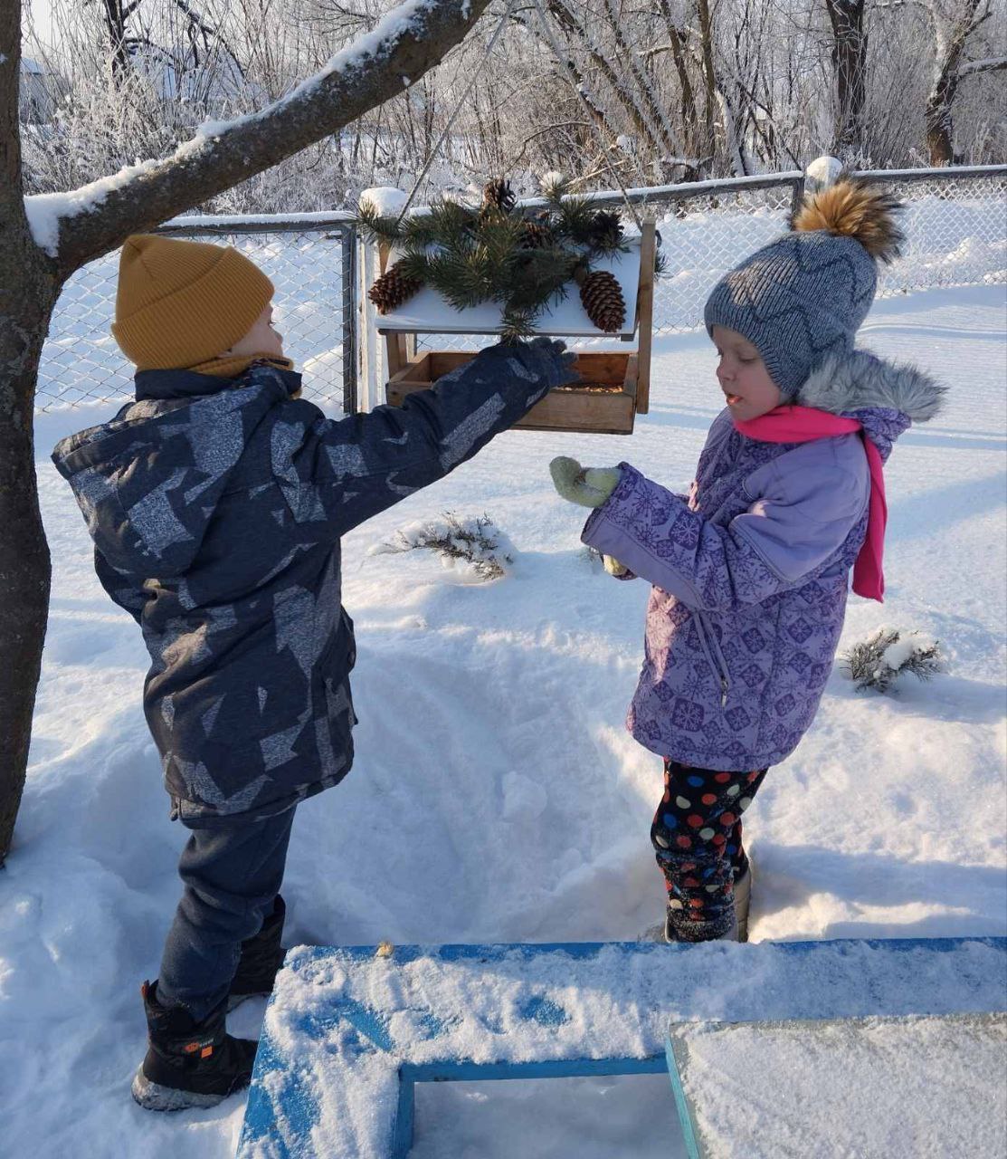Доброе дело от малышей Копаткевичского сада