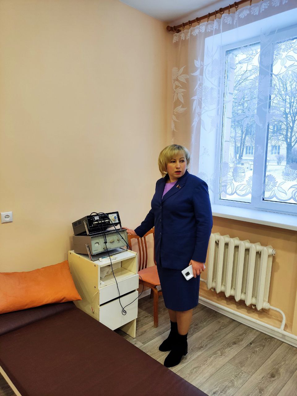 Святлана Сянько наведала ўстановы адукацыі і аховы здароўя Колкаўскага сельсавета