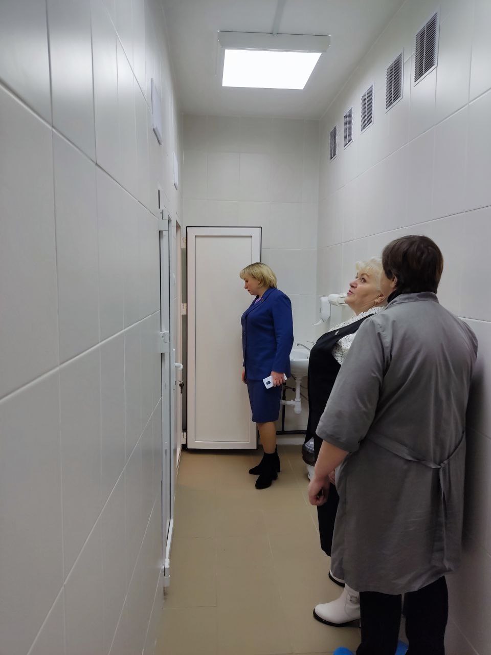 Святлана Сянько наведала ўстановы адукацыі і аховы здароўя Колкаўскага сельсавета