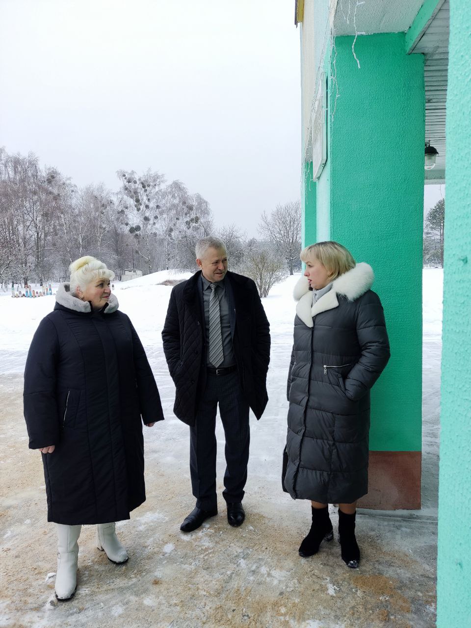 Святлана Сянько наведала ўстановы адукацыі і аховы здароўя Колкаўскага сельсавета