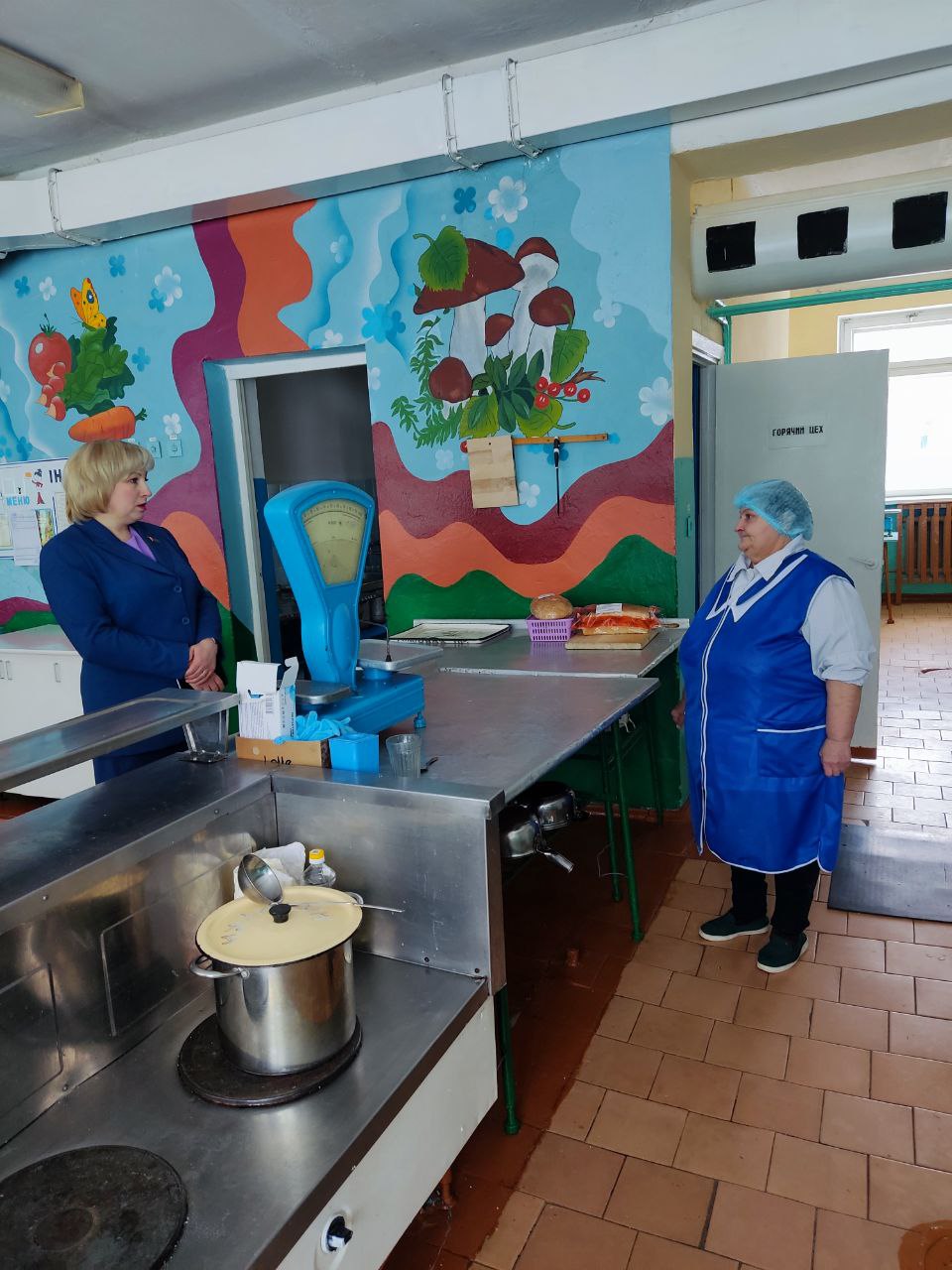 Святлана Сянько наведала ўстановы адукацыі і аховы здароўя Колкаўскага сельсавета