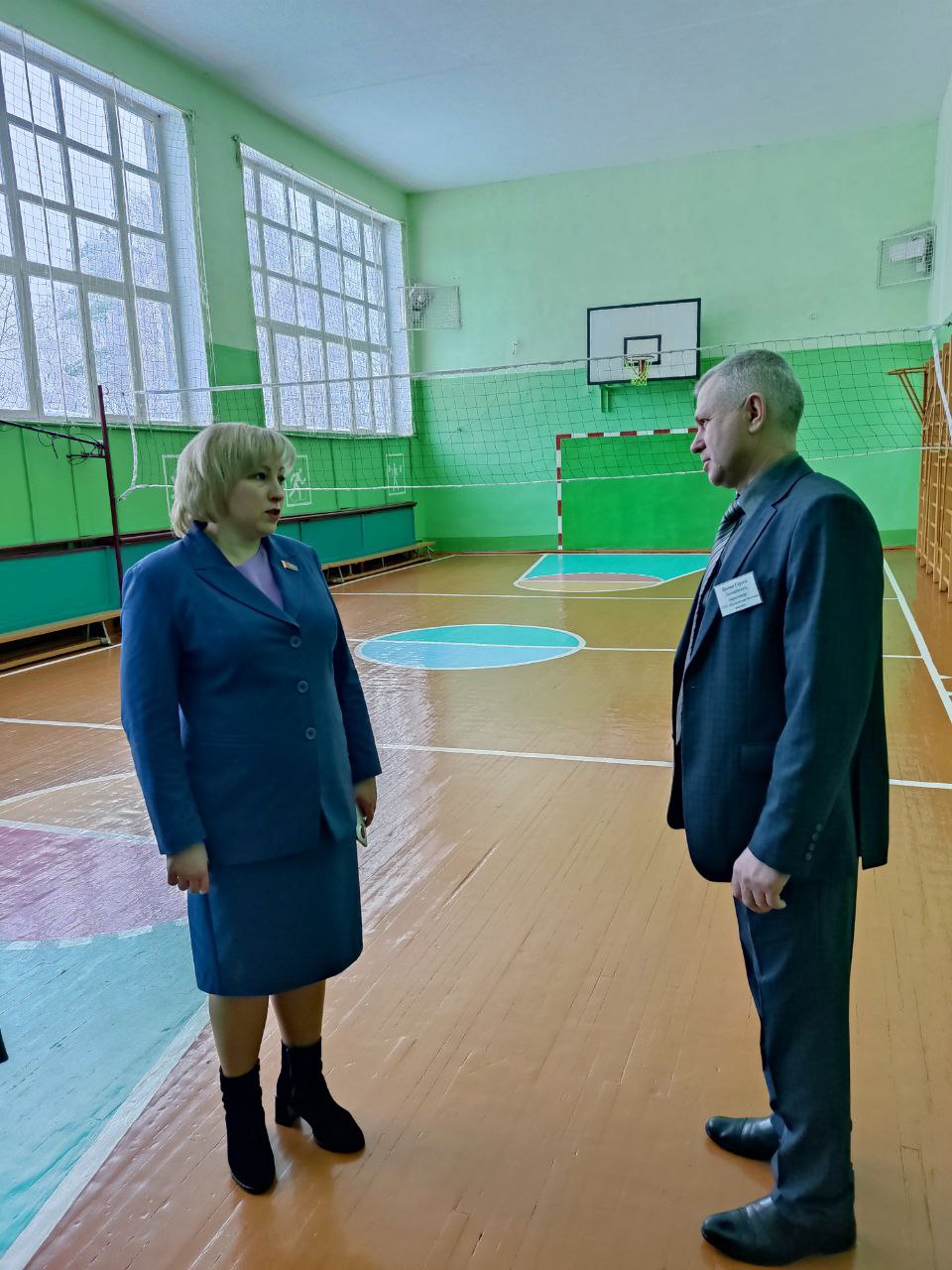 Святлана Сянько наведала ўстановы адукацыі і аховы здароўя Колкаўскага сельсавета