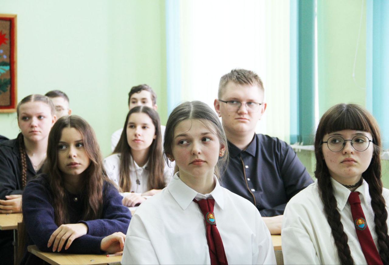 Святлана Сянько ў Капаткевічах: Выхаванне патрыятызму ў моладзі