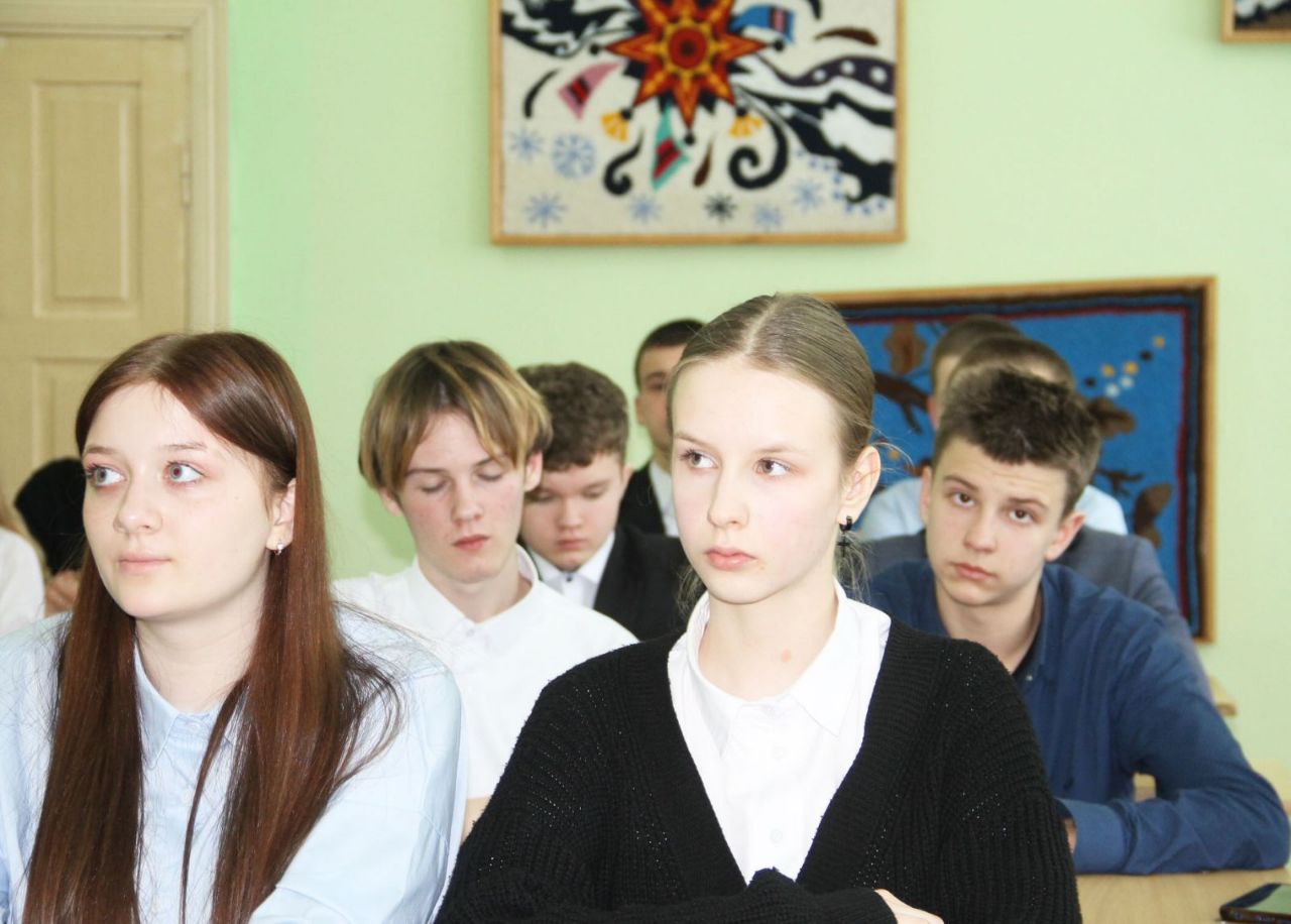 Святлана Сянько ў Капаткевічах: Выхаванне патрыятызму ў моладзі