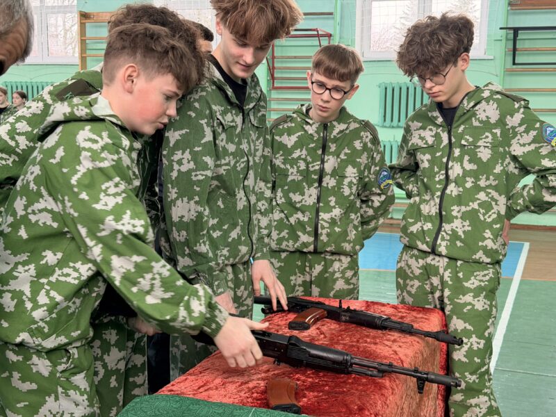 Занятие по строевой и огневой подготовке ВПК "ГРАНИТ"