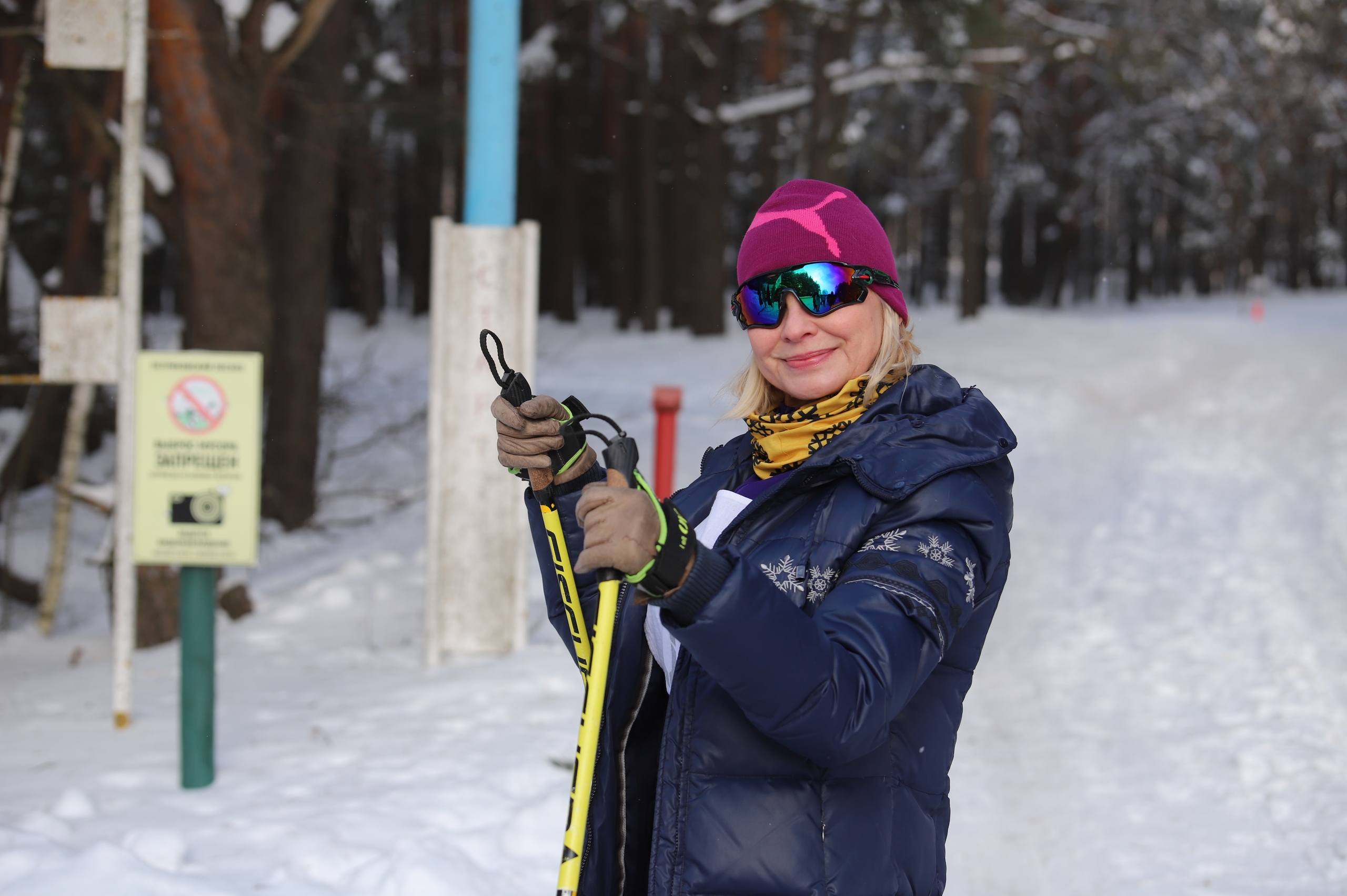 ФОТАРЭПАРТАЖ: лыжныя гонкі ў рамках XXII спартакіяды Петрыкаўскага раёна