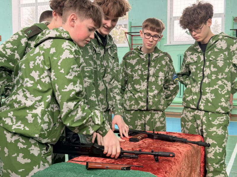 Занятие по строевой и огневой подготовке ВПК "ГРАНИТ"