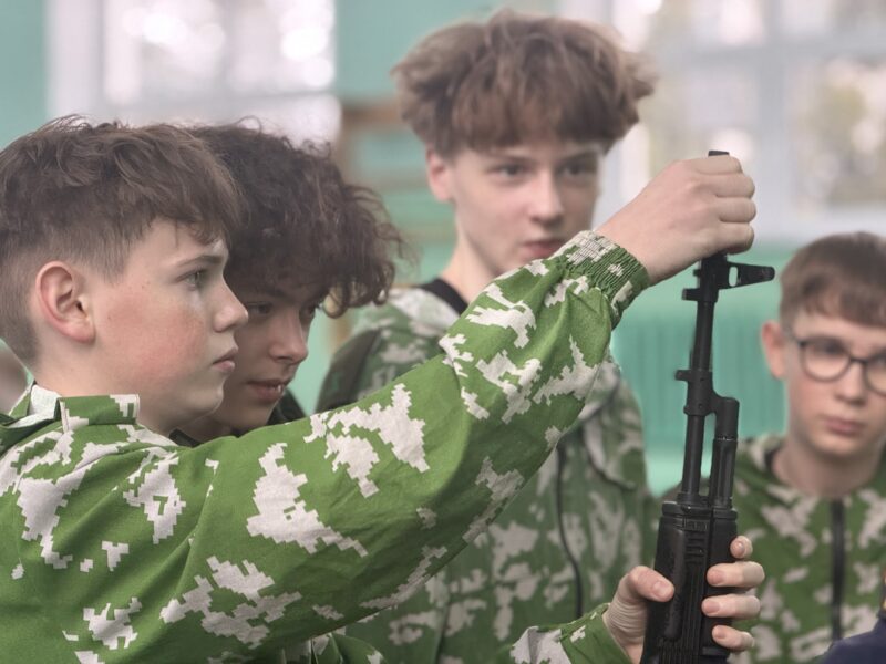 Занятие по строевой и огневой подготовке ВПК "ГРАНИТ"