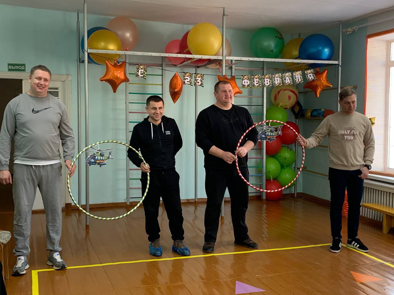 Отмечаем День защитника Отечества: Спортивно, весело, дружно!