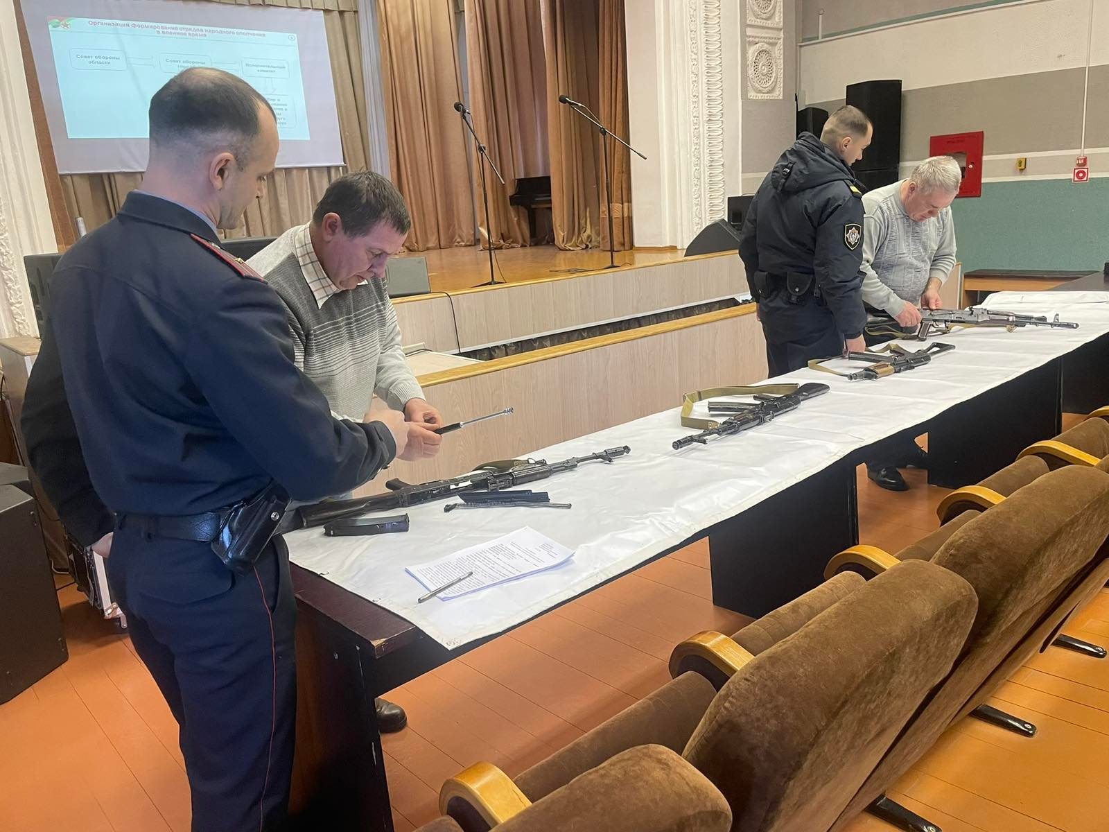 Подготовка народного ополчения Петриковского района: итоги февральского сбора