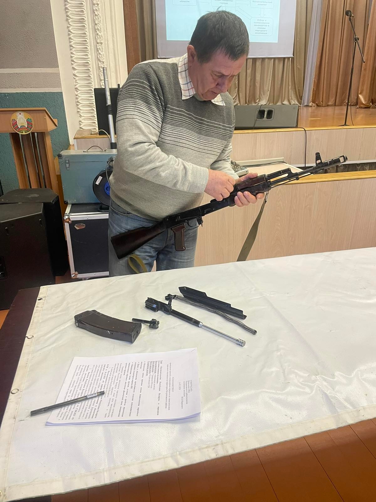 Подготовка народного ополчения Петриковского района: итоги февральского сбора