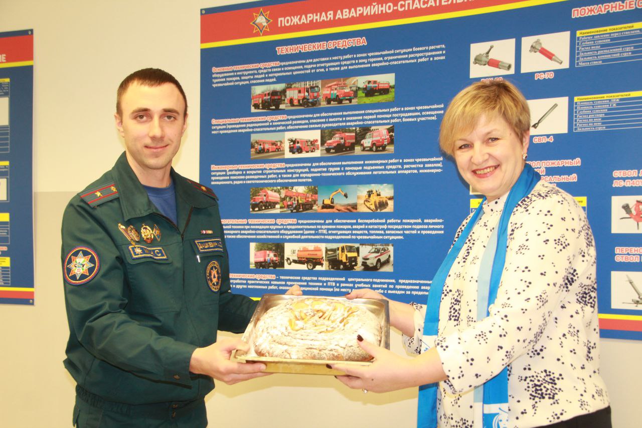 Мамины пироги: частичка домашнего уюта для тех, кто на страже нашей безопасности!