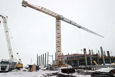 Физкультурно-оздоровительный комплекс строится в Петрикове