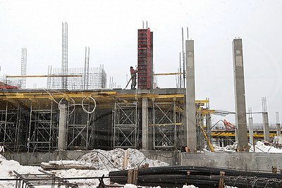 Физкультурно-оздоровительный комплекс строится в Петрикове