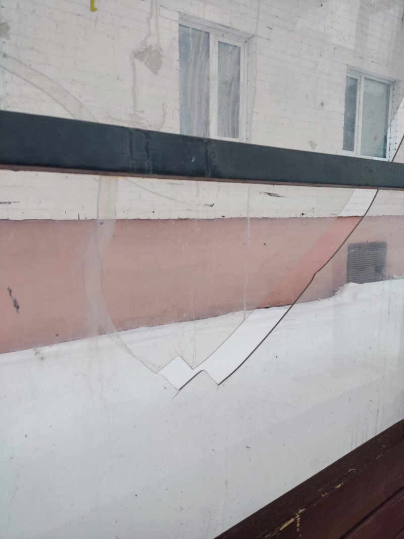 Трывожны сігнал з вуліцы Карла Маркса